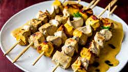 Creamy Chicken Skewers (chicken Malai Boti)