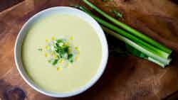 Creamy Leek and Potato Soup (Cremige Lauch-Kartoffelsuppe)