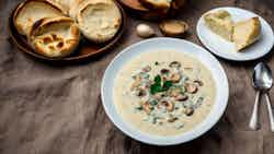 Creamy Mushroom Soup (Gobak Çorbası)