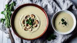 Creamy Mushroom Soup (Kremová hubová polievka)