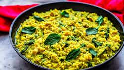 Creamy Palak Pulao