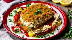 Creole Style Stuffed Crab (Crabe farci à la créole)