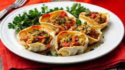 Creole-style Stuffed Crab Shells