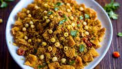 Crispy Snack With Toppings (papdi Chaat)