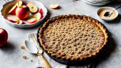 Croustade Aux Pommes: Apple Crumble Tart