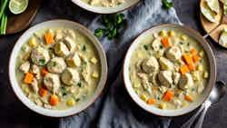 Csirkeleves (creamy Chicken And Dumpling Soup)