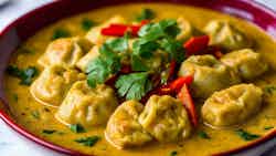 Curry Crab And Dumpling Delight