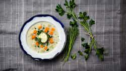 Czech Potato Soup (Bramborová polévka)