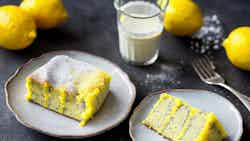 Danish Lemon Poppy Seed Cake (Citron Måne)