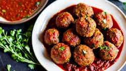 Dawood Basha (aleppo-style Spiced Meatballs)