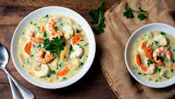 Devilish Seafood Chowder