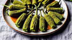 Dherosh Bhorta (stuffed Okra)