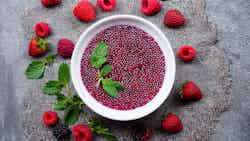 Diabetic-friendly Berry And Chia Seed Smoothie