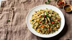 Diabetic-friendly Cauliflower Rice Pilaf