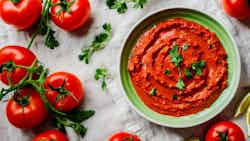 Dip De Tomate Asado Y Pimiento Rojo (roasted Tomato And Red Pepper Dip)