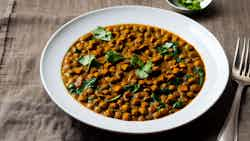 Djiboutian Spiced Lentil and Spinach Curry (Curry de Lentilles et d'Épinards Épicé Djiboutien)