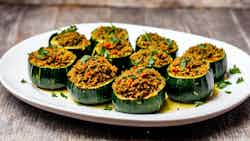 Dolma (stuffed Zucchini With Rice And Meat)