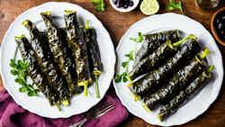 Dolmades (savory Stuffed Grape Leaves)