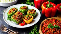 Dolmeh (stuffed Bell Peppers)