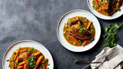 Doro Key Sir Wat (ethiopian Spiced Chicken And Carrot Curry)