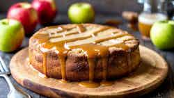 Dorset's Sweet Surprise: Dorset Apple And Cider Cake With Caramel Drizzle