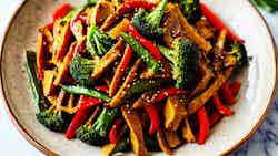 Dried Yam Stir-fry With King Chilli