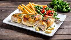 Droëwors And Brie Stuffed Chicken Breast