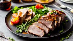 Edinburgh Castle Whisky Glazed Pork Tenderloin