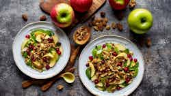 Ensalada De Manzana Y Nueces A La Asturiana (asturian Style Apple And Walnut Salad)