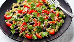 Ensalada De Quinoa Y Frijoles Negros (quinoa And Black Bean Salad)