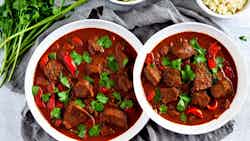 Eritrean Style Beef Curry (Tibsi Firfir Be'siga)