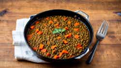 Estofado De Lentejas A La Asturiana (asturian Style Lentil Stew)