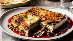 Exquisite Eggplant Moussaka (Εκλεκτή μουσακάς με μελιτζάνες)