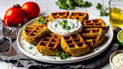 Falafel Waffles