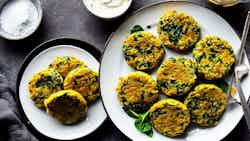 Fang Spinach And Plantain Fritters