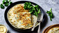 Fatayer Jebneh (cheese And Spinach Fatayer)