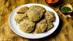 Fenugreek And Pearl Millet Bread (rajasthani Methi Bajra Poori)