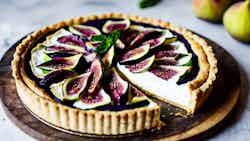Fig and Goat Cheese Tart (Tarte aux Figues et Fromage de Chèvre)