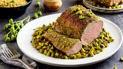 Filetto Di Maiale Con Crosta Di Pistacchi (pistachio Crusted Pork Tenderloin)