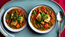 Fish And Vegetable Stew With Palm Oil (ivorian Fisherman's Stew)
