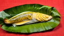 Fish In Banana Leaf (meen Pollichathu)