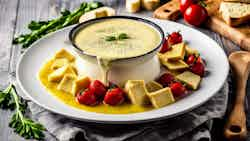 Fondue De Provolone Argentino (argentinean Provolone Cheese Fondue)