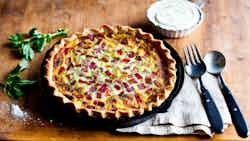 Franconian Apple And Bacon Quiche