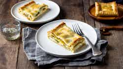 Franconian Onion And Cheese Strudel