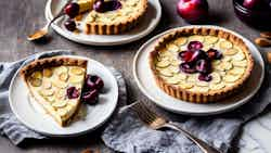 Franconian Plum And Almond Tart