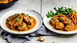 Frango Com Manteiga De Amendoim (peanut Butter Chicken)