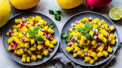 Fresh And Tangy Mango Salsa (malawi Mango Salsa)