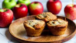 Fryske Appel En Kaneel Muffins (frisian Apple And Cinnamon Muffins)