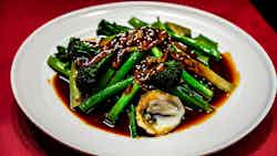 Gai Lan With Oyster Sauce (oyster Sauce Vegetables Fusion)