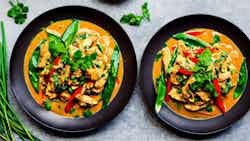 Gai Pad Prik (thai Red Curry Chicken)